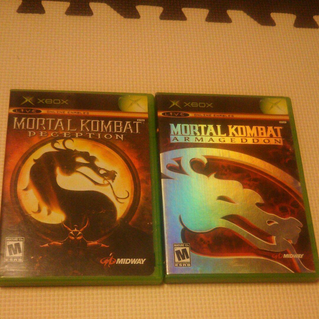 モータルコンバット ２枚セット (北米版) Xbox