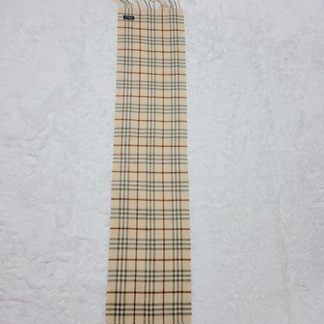 希少色✨バーバリー/BURBERRY カシミヤ 100% マフラー ノバチェック