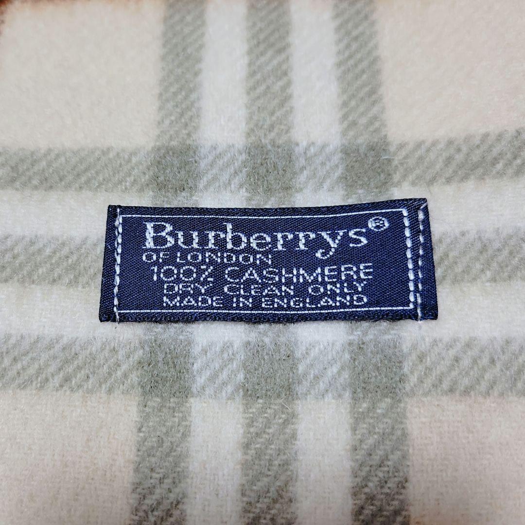 希少色✨バーバリー/BURBERRY カシミヤ 100% マフラー ノバチェック
