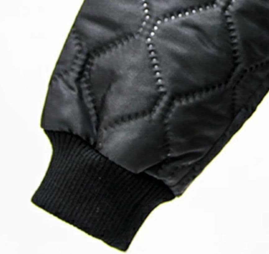 美品　アーメン　ARMEN オーバーサイズノーカラー キルティングコート ロング