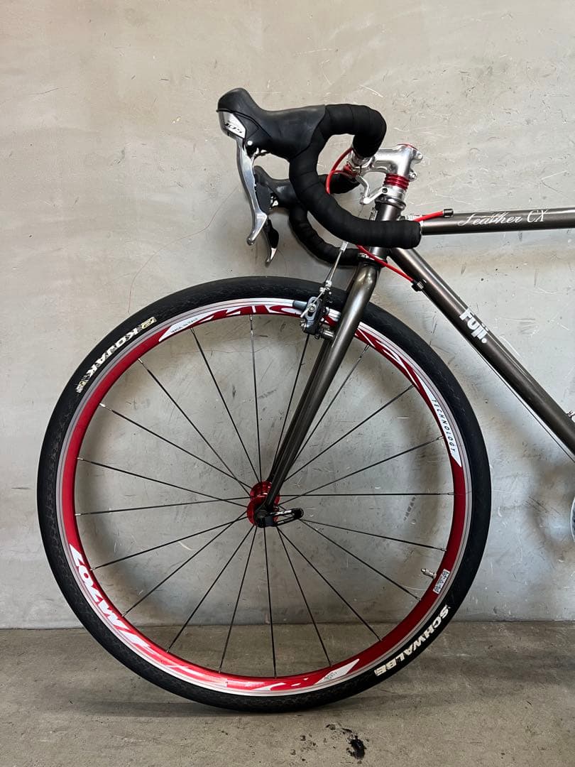 ロードバイク　FUJI FEATHER フジフェザーCX 700c クロモリ