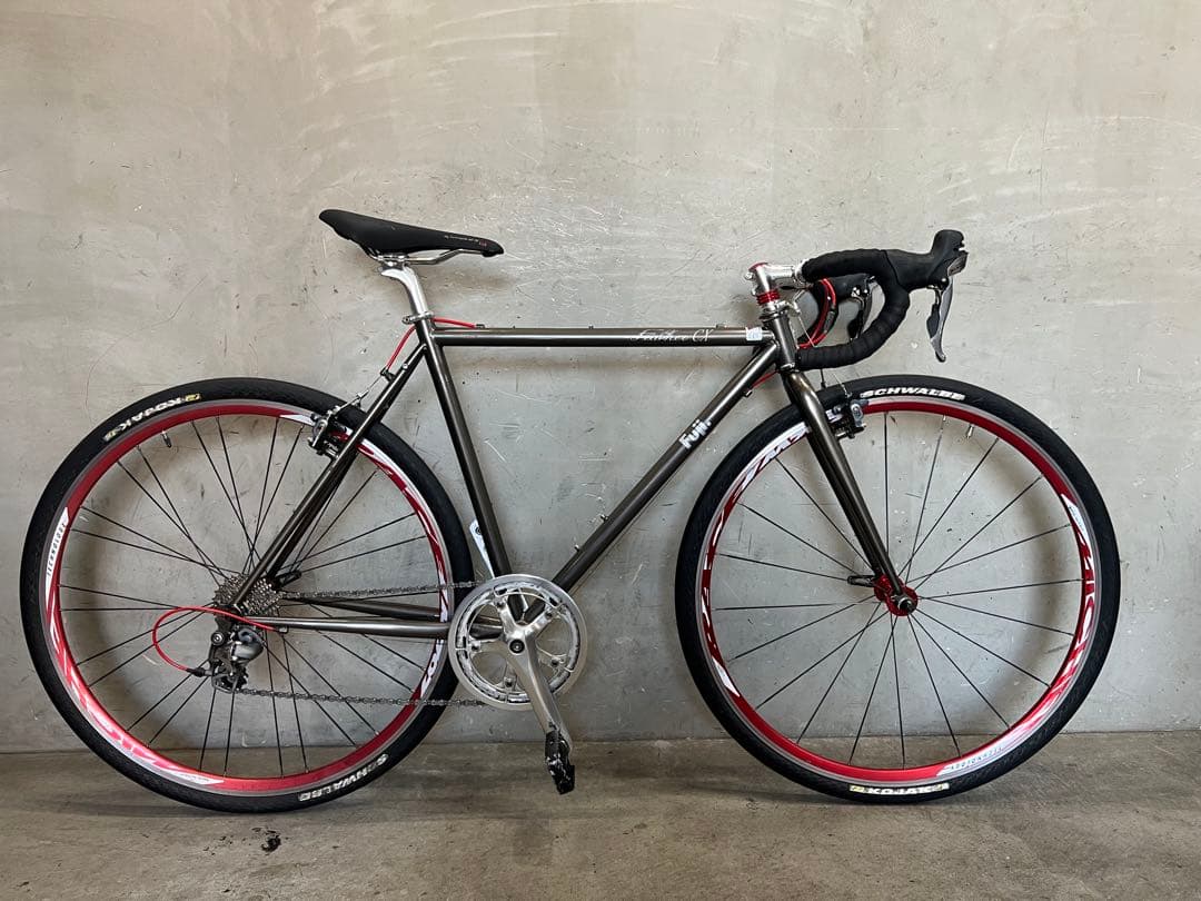 ロードバイク　FUJI FEATHER フジフェザーCX 700c クロモリ