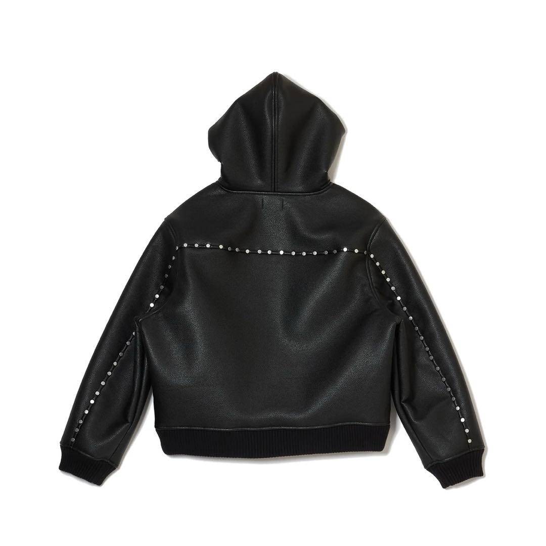 ジャケット・アウター ''AFB'' HOODED STUDDED BOMBER