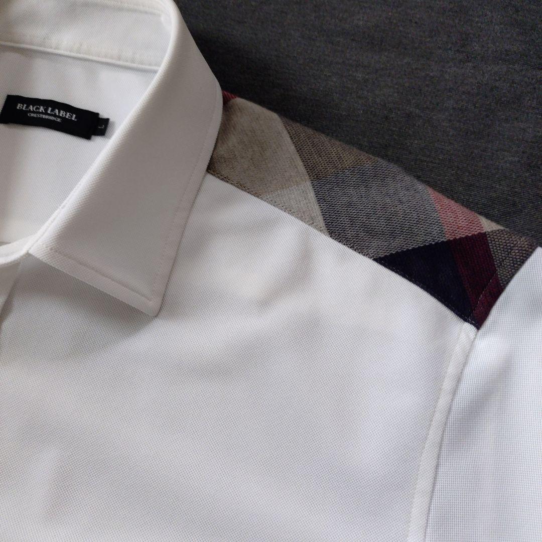 【新品】ブラックレーベル クレストブリッジ CBチェック長袖シャツ 【Ｌ】