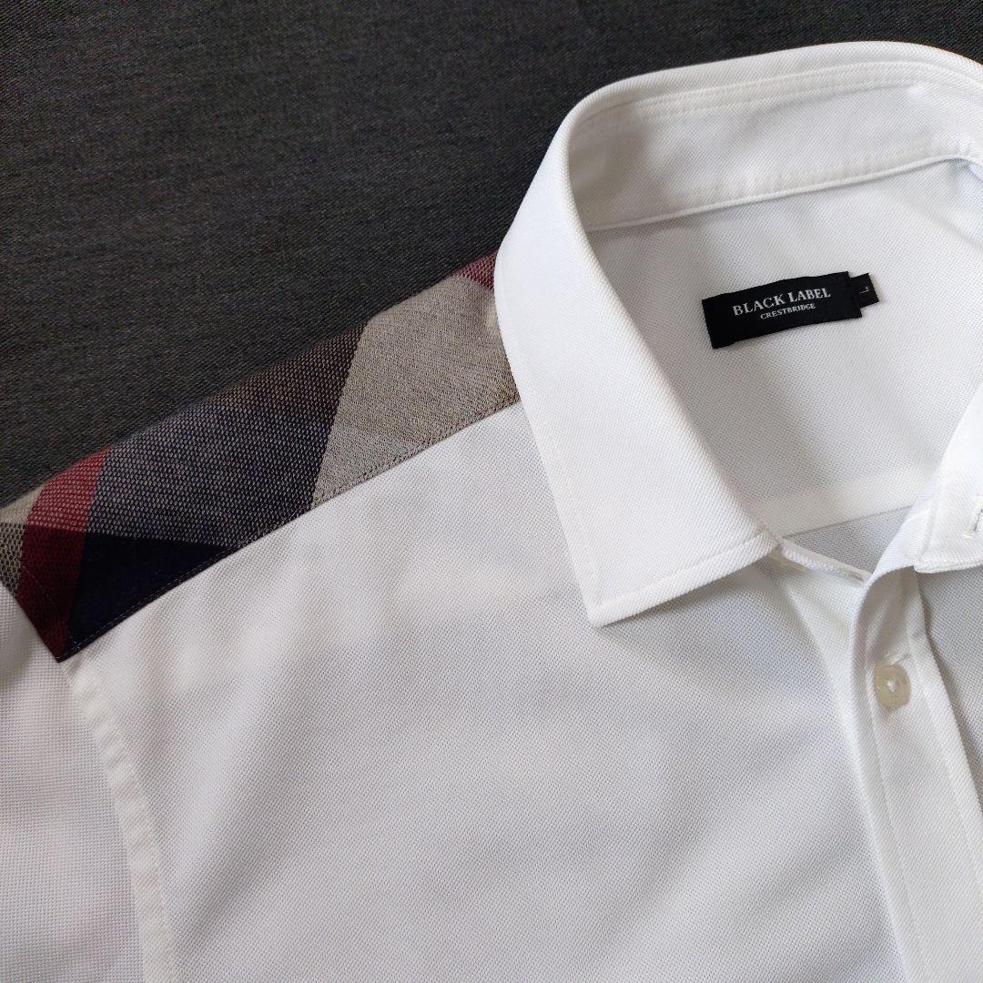 【新品】ブラックレーベル クレストブリッジ CBチェック長袖シャツ 【Ｌ】