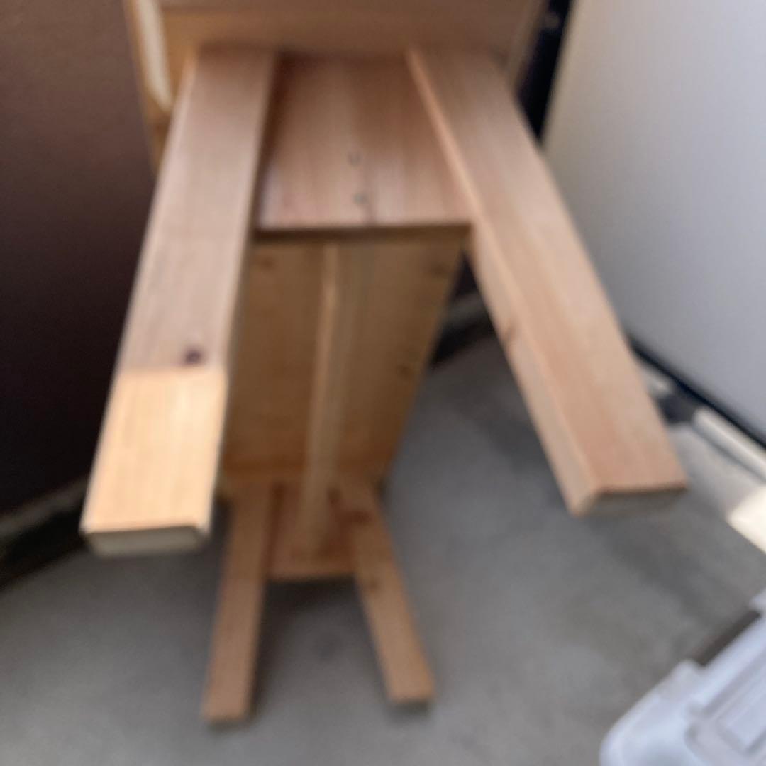 ヒノキ　ベンチ