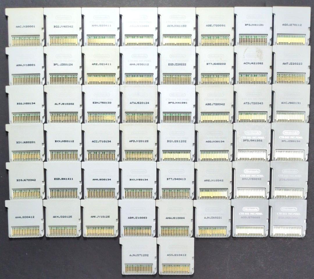 【ソフト単品】3DSソフト　まとめ売り　50点セット　動作確認済み