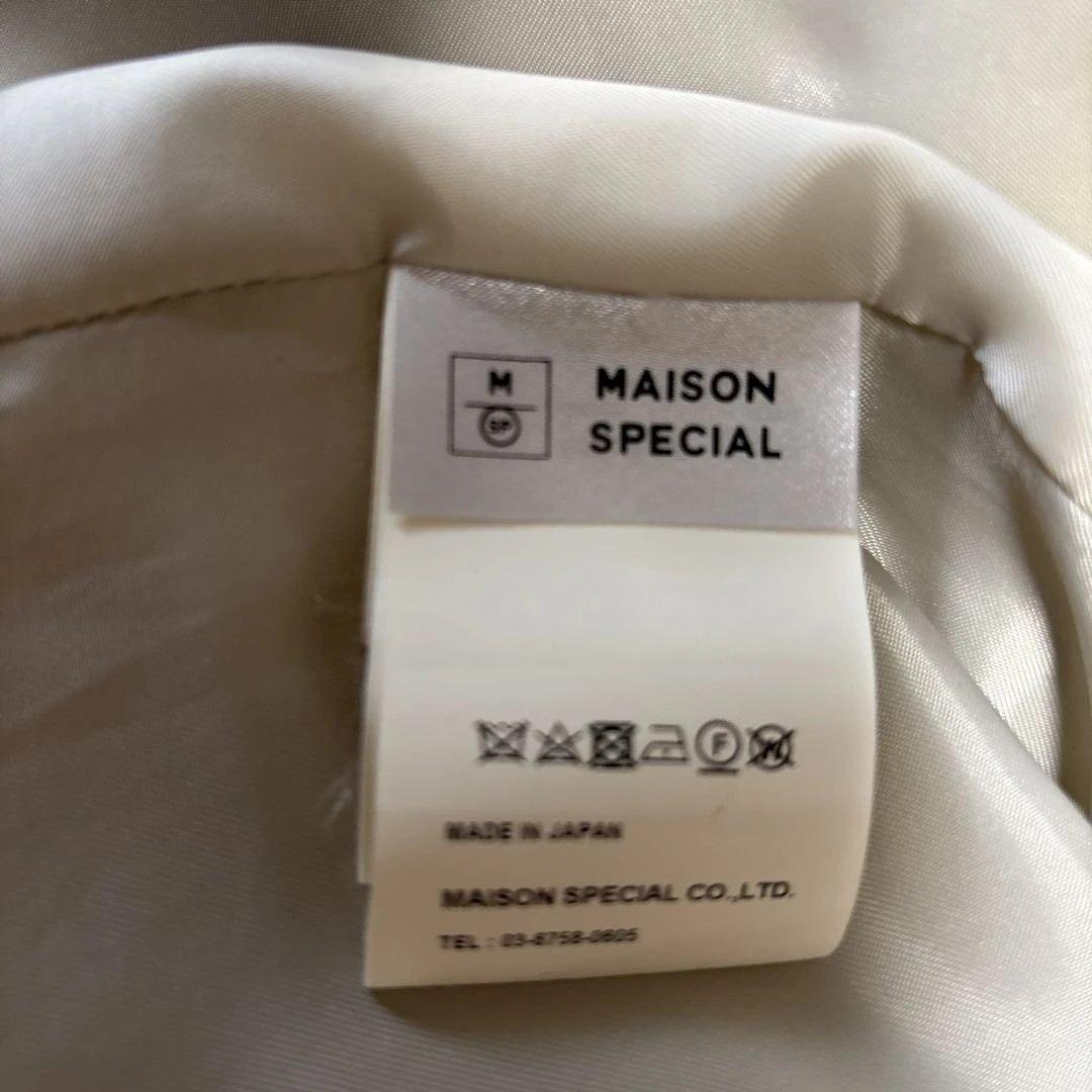 MAISON SPECIAL スーパー140メルトンオーバーコート 佐々木希着用