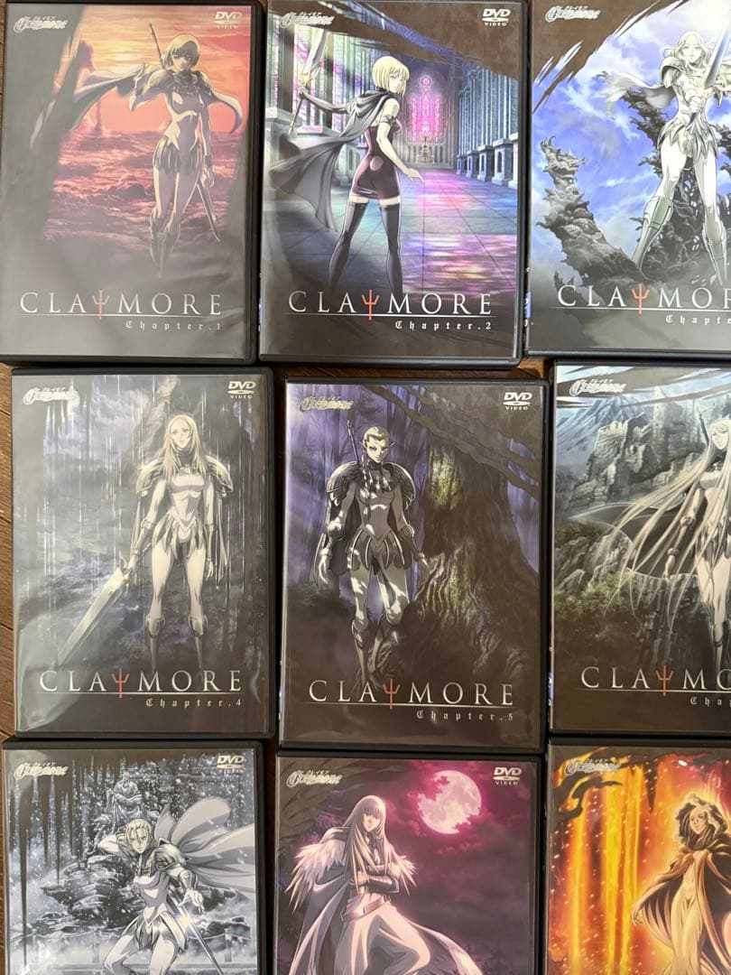 クレイモア　DVD Limited　Edition　全巻　アートコレクション