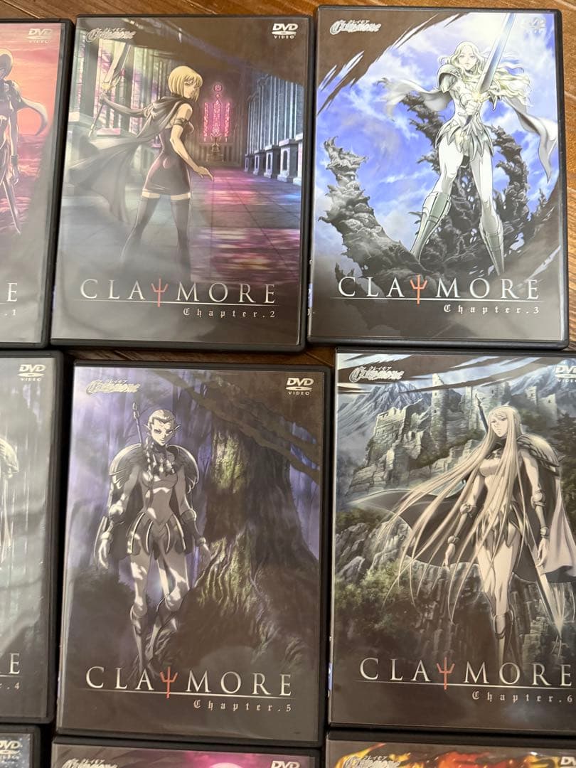 クレイモア　DVD Limited　Edition　全巻　アートコレクション