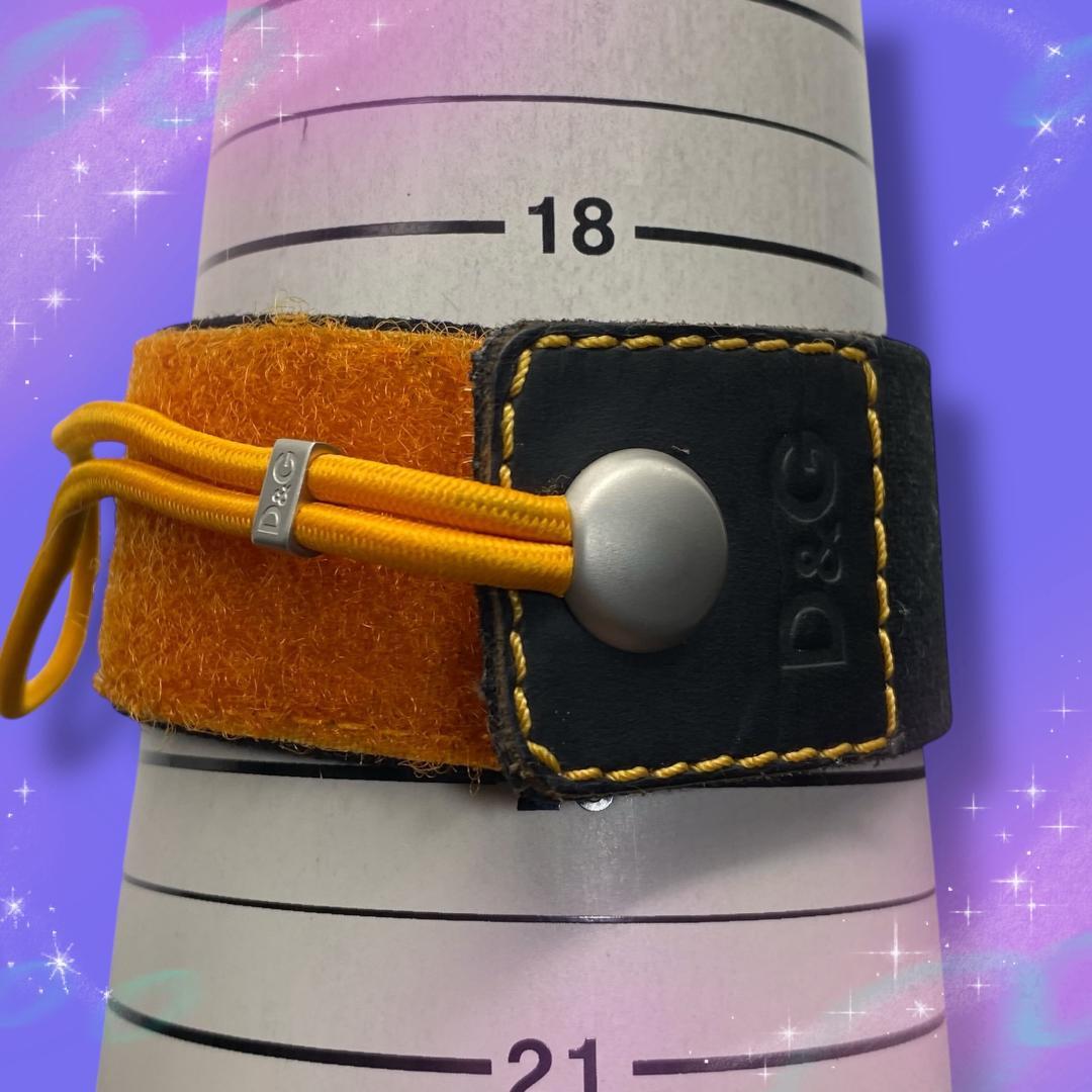 《希少 美品 稼働品》 D&G メンズ腕時計 コンパスデザイン 防水 クオーツ