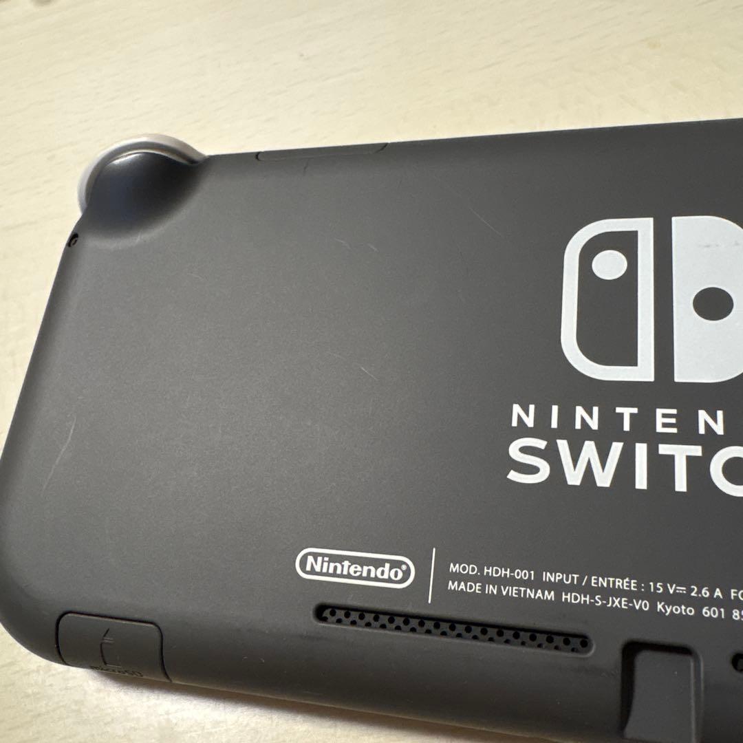 Nintendo Switch Lite グレー 収納ケース付き