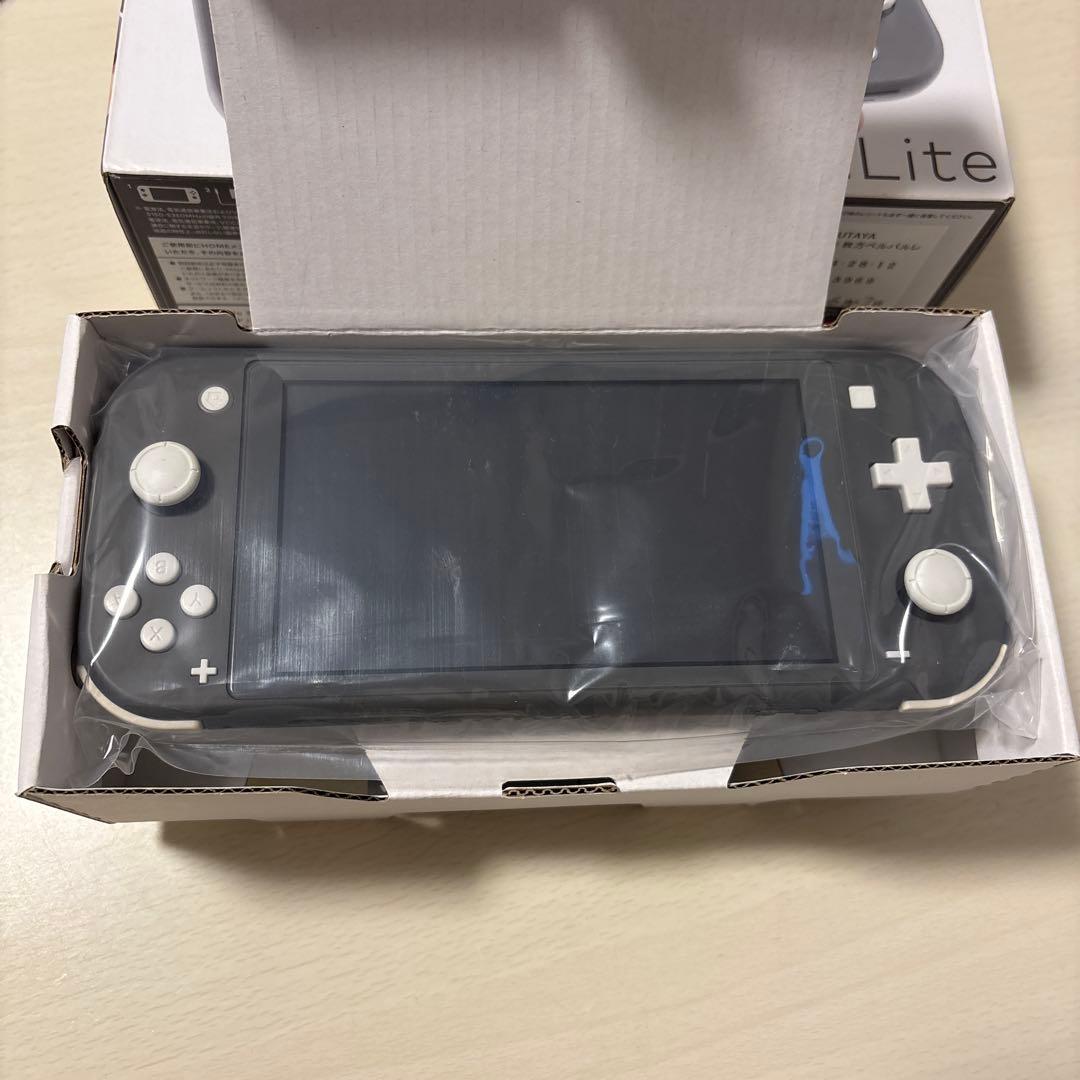 Nintendo Switch Lite グレー 収納ケース付き