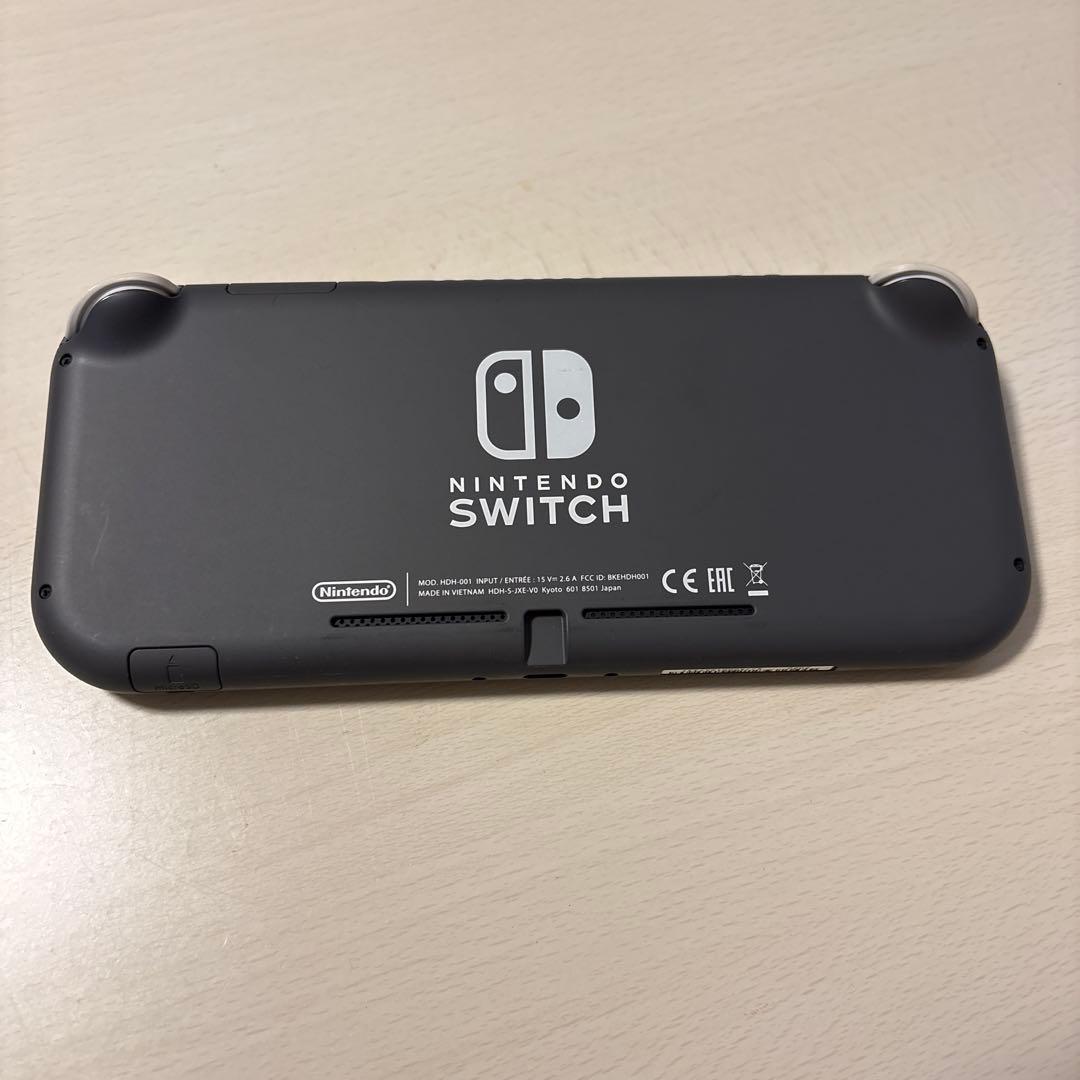 Nintendo Switch Lite グレー 収納ケース付き