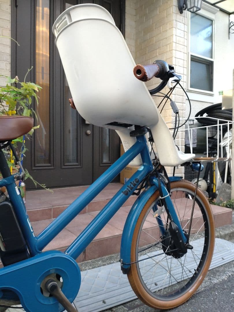 配送可★直接引渡可★カスタム【現行型ビッケグリ】電動アシスト自転車★３人乗子供乗