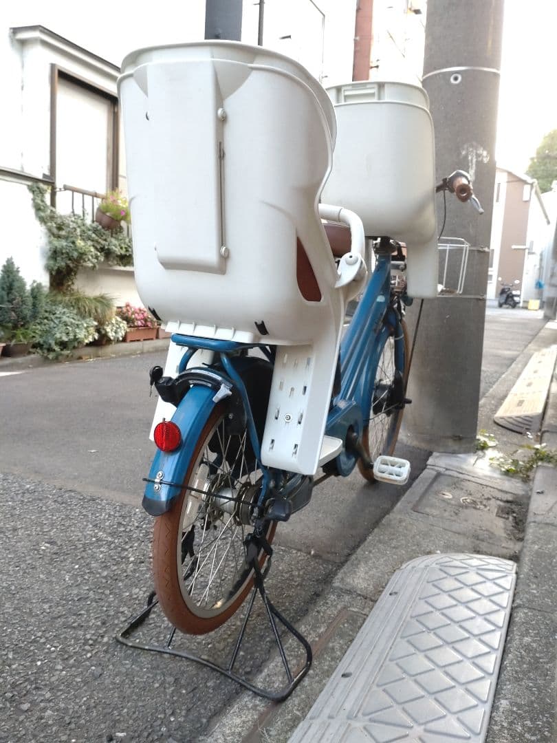 配送可★直接引渡可★カスタム【現行型ビッケグリ】電動アシスト自転車★３人乗子供乗