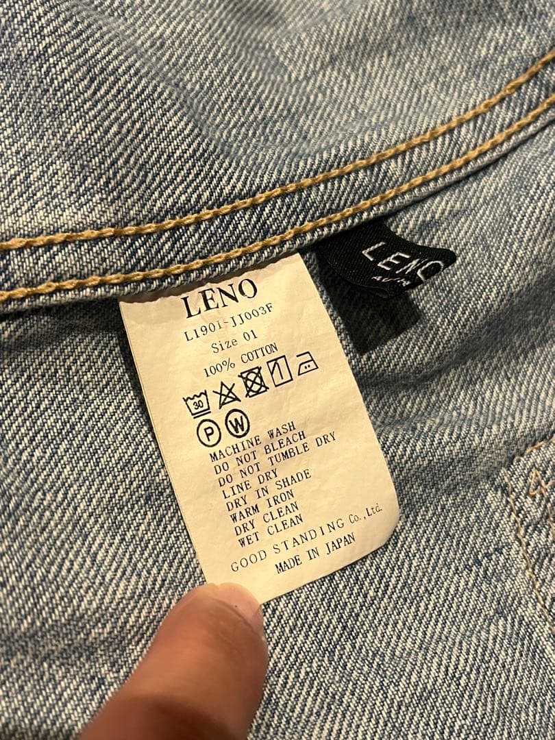 LENO&bCO ビッグトラッカージャケット BRENDA デニムジャケット
