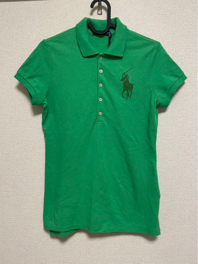 新品未使用 ラルフローレン ポロシャツ 半袖 グリーン Ralph