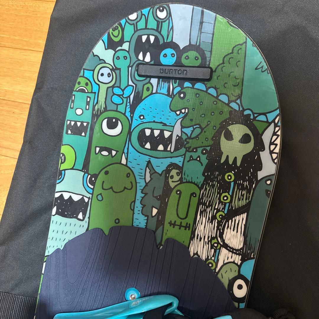 4点セット Burton 120cm バートン 板 ビンディング ブーツおまけ有