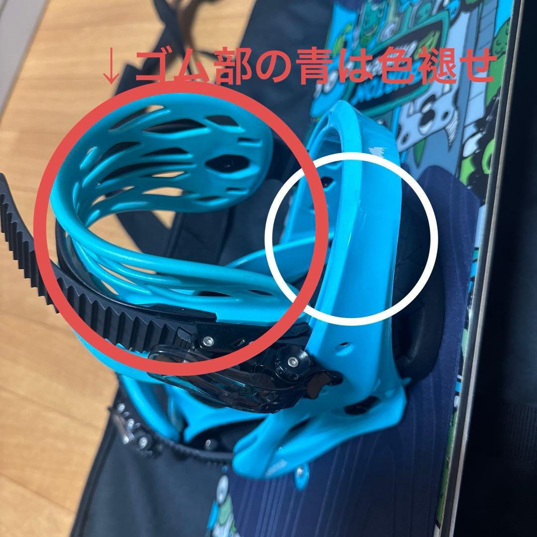 4点セット Burton 120cm バートン 板 ビンディング ブーツおまけ有