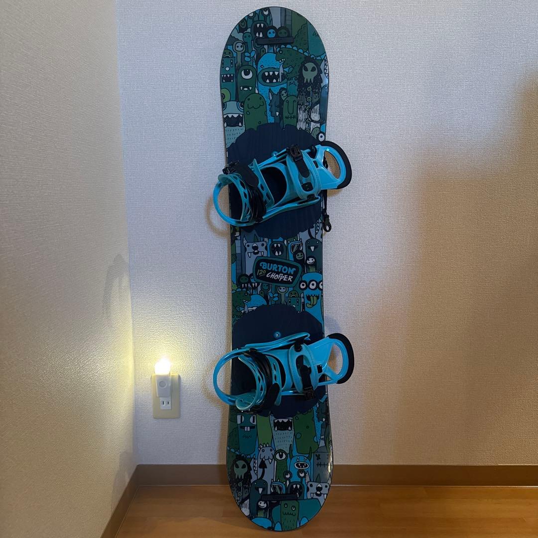 4点セット Burton 120cm バートン 板 ビンディング ブーツおまけ有