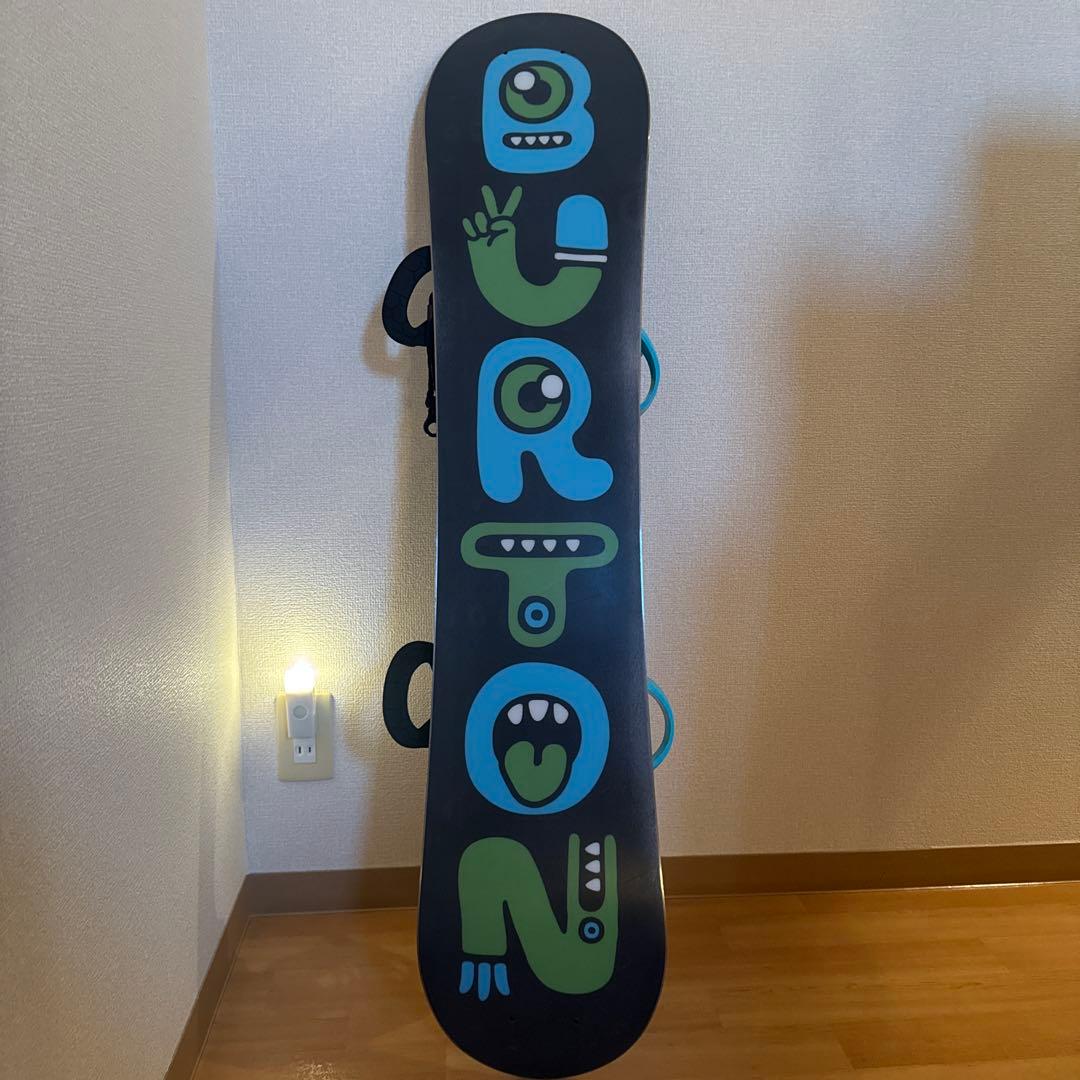 4点セット Burton 120cm バートン 板 ビンディング ブーツおまけ有