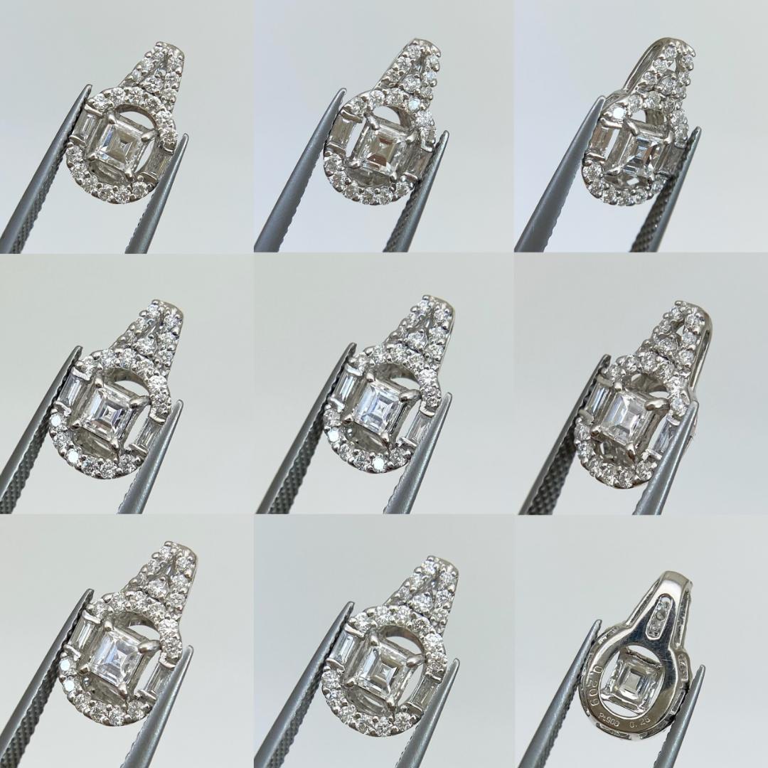 新品 ダイヤモンド ネックレス 0.209ct Pt900