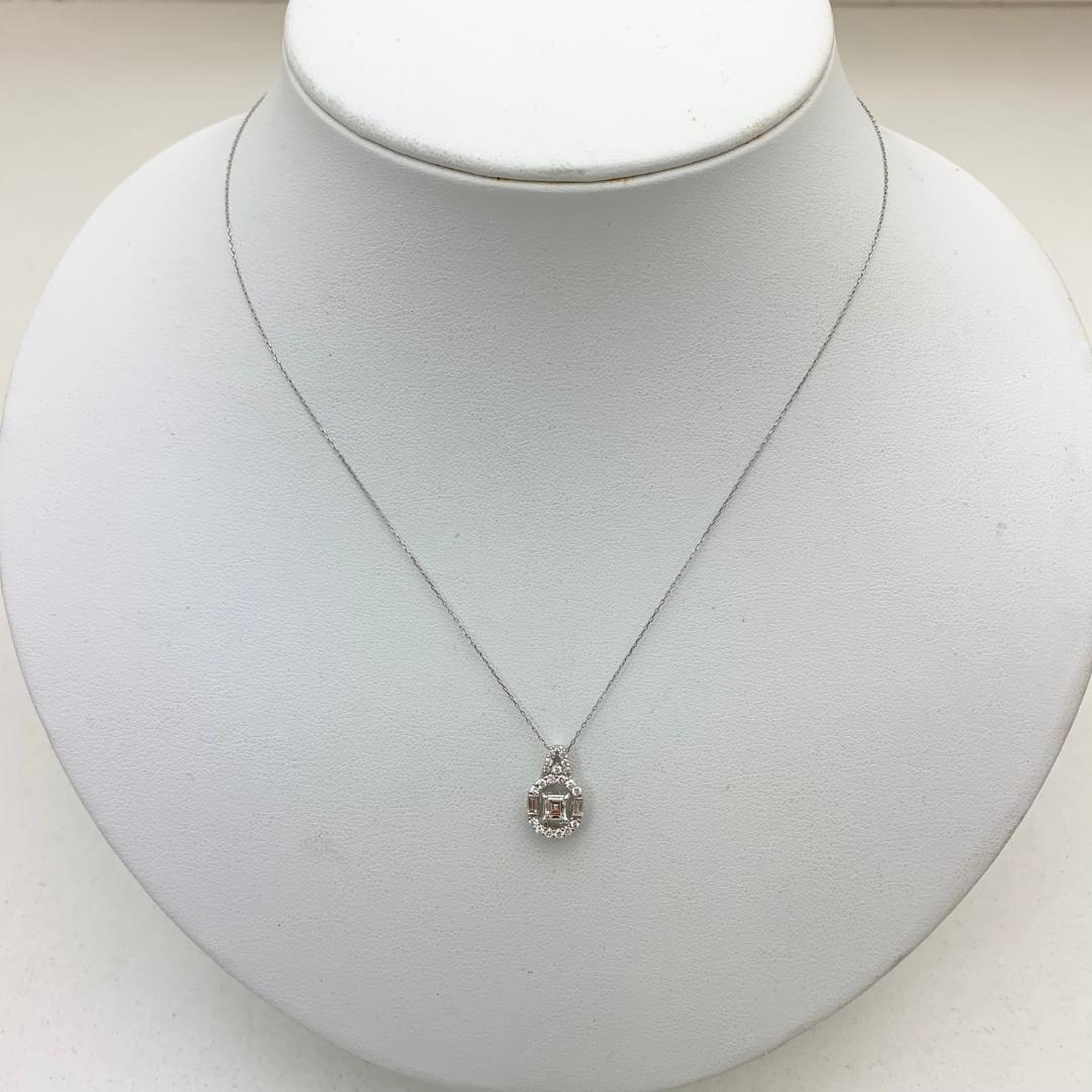 新品 ダイヤモンド ネックレス 0.209ct Pt900