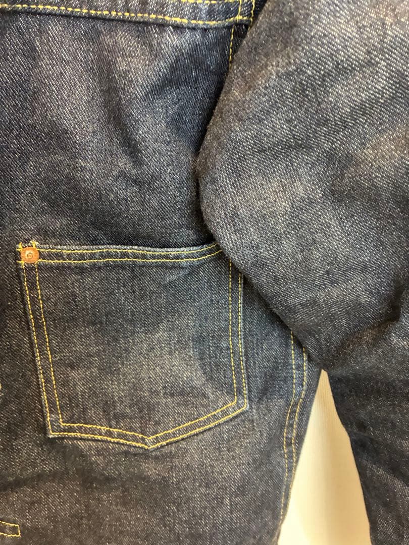 児島ジーンズ17oz左綾大戦モデルセットアップ