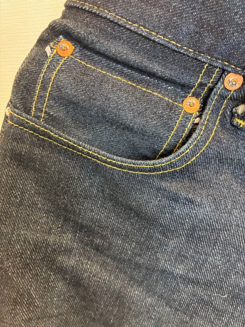 児島ジーンズ17oz左綾大戦モデルセットアップ