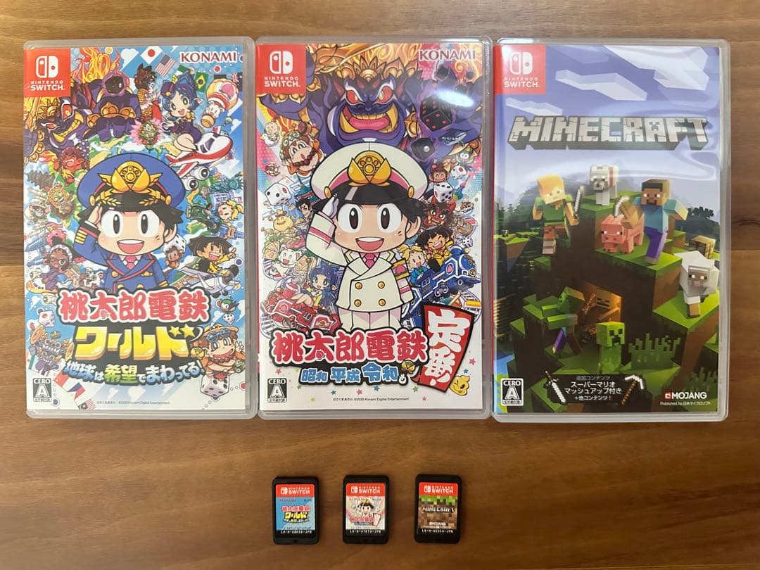 Nintendo Switch 本体 ／ ゲームソフト3本セット
