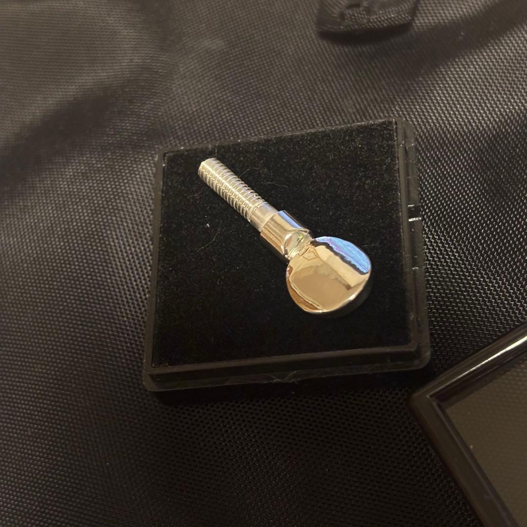 長澤製作所「焼鈍銀ネックスクリュー1号銀無垢」ヤナギサワ・セルマー用(復刻版)