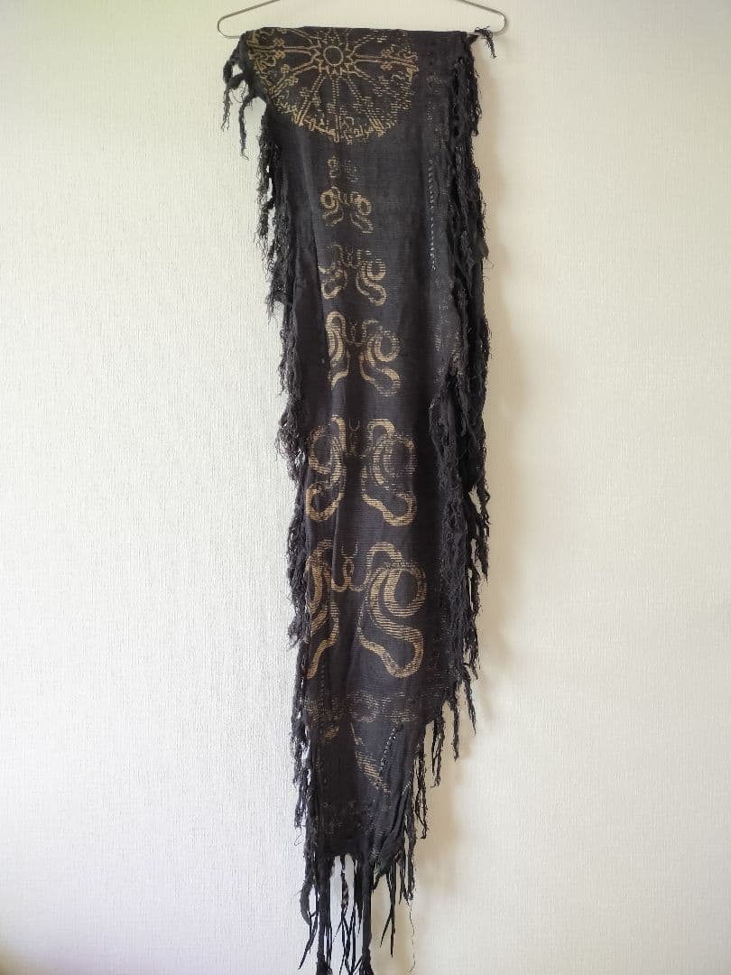 14th addiction 別注アンバーカスタムムートンレザーストール