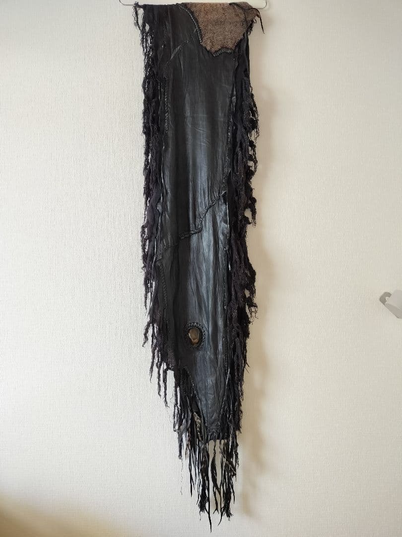 14th addiction 別注アンバーカスタムムートンレザーストール