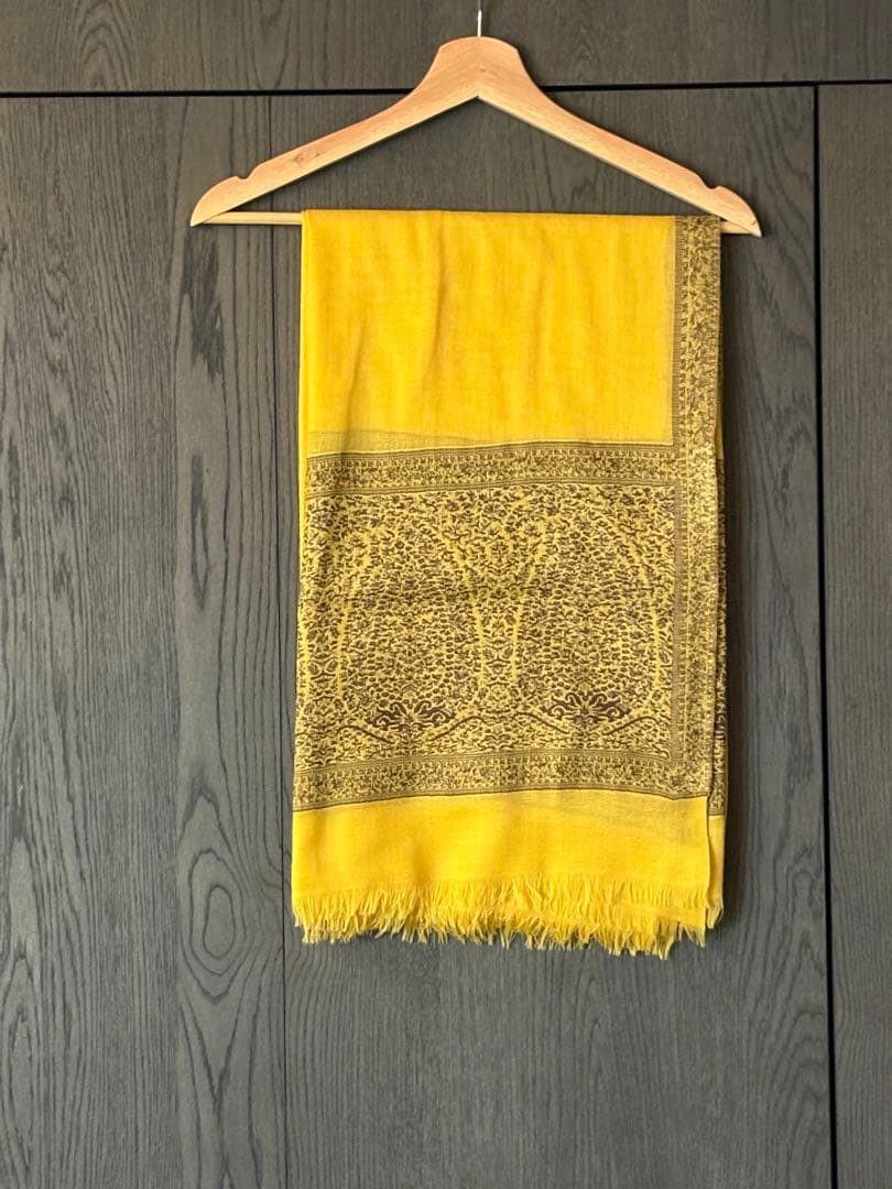 L'Appartement PETRUSSE イエロー ショール ストール