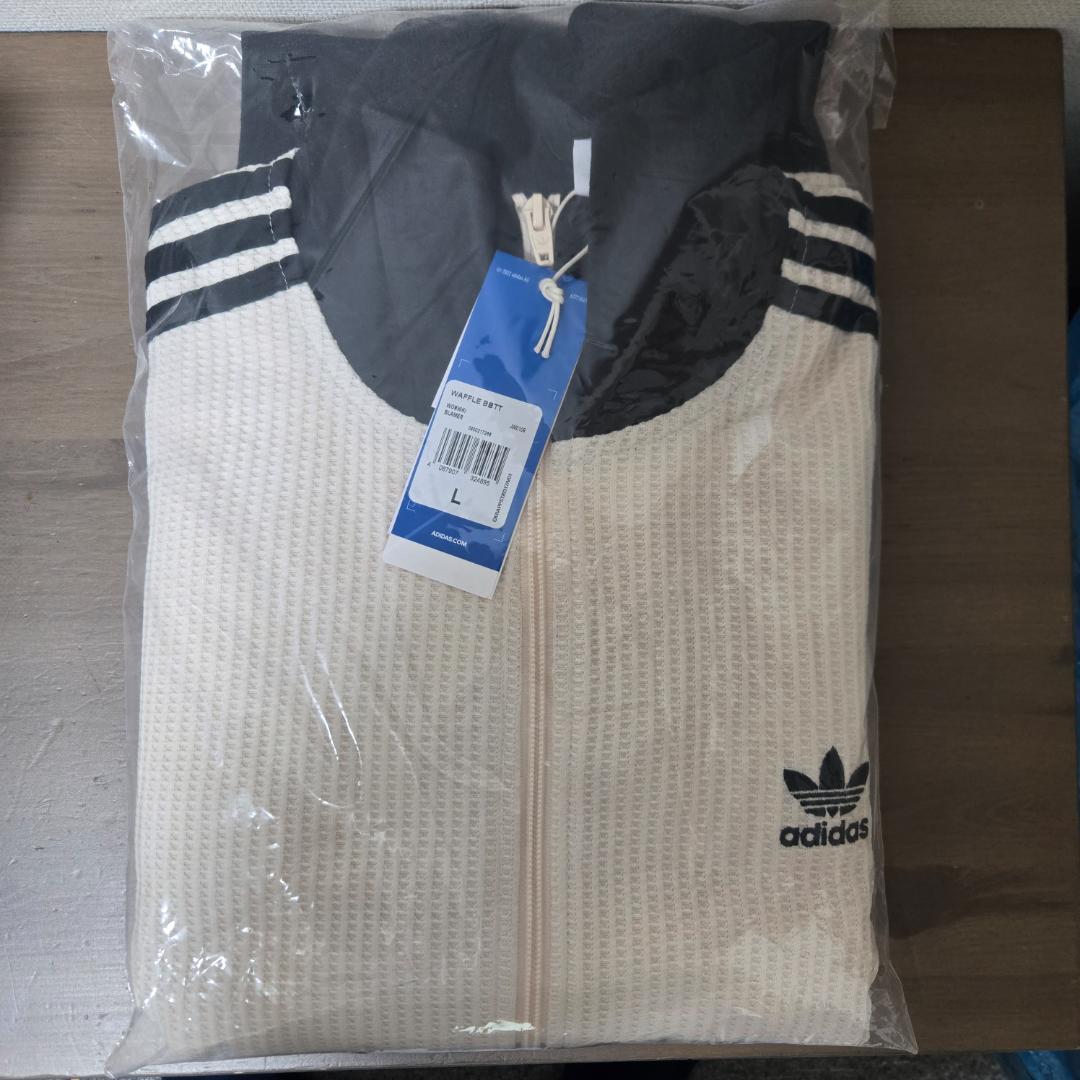 【韓国限定】adidas ワッフル トラックジャケット Lサイズ JW0109