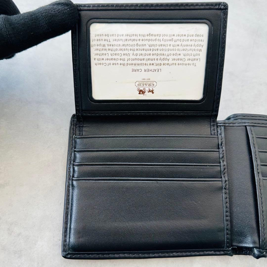 未使用✨COACH ヘリテージ ストライプ  ウォレット 二つ折り財布