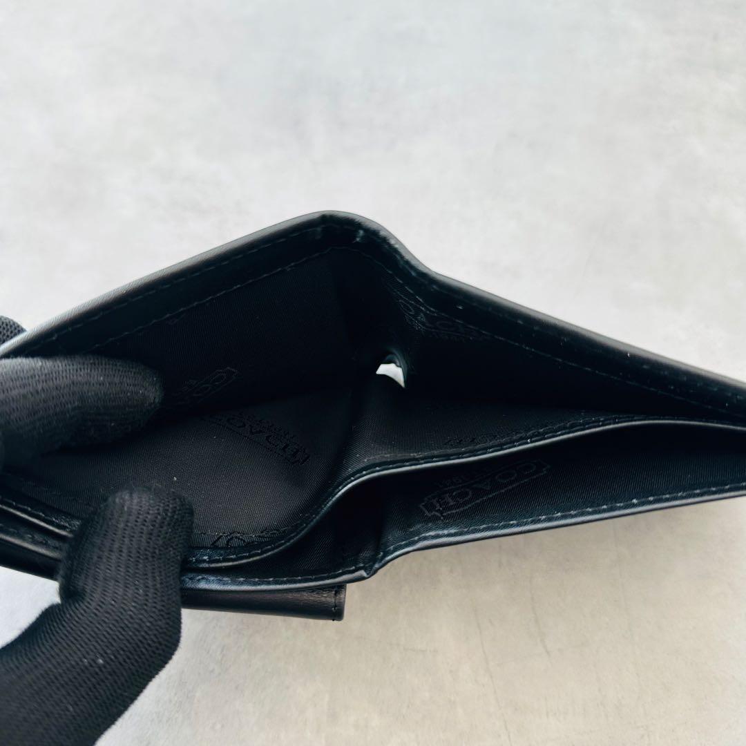 未使用✨COACH ヘリテージ ストライプ  ウォレット 二つ折り財布