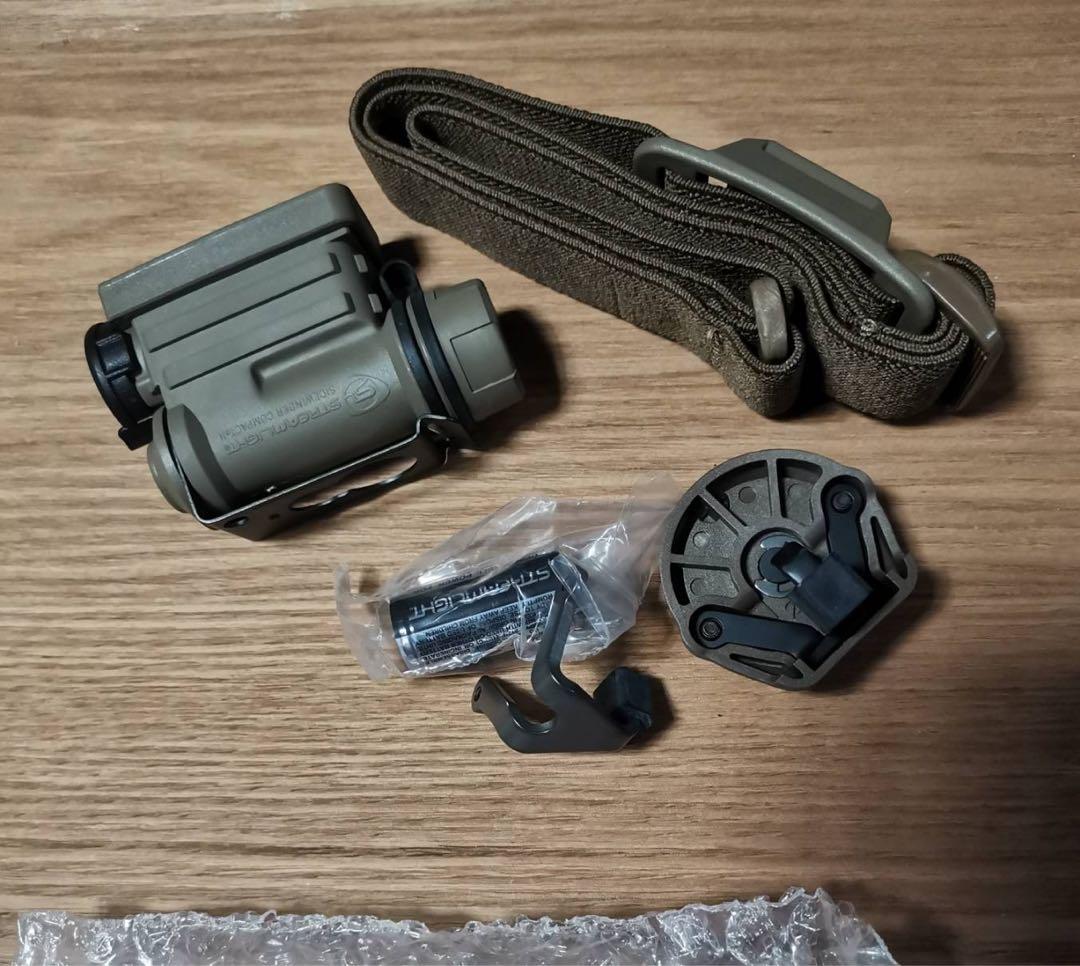 米軍支給装備STREAM LIGHTセット（コンパクトライト）