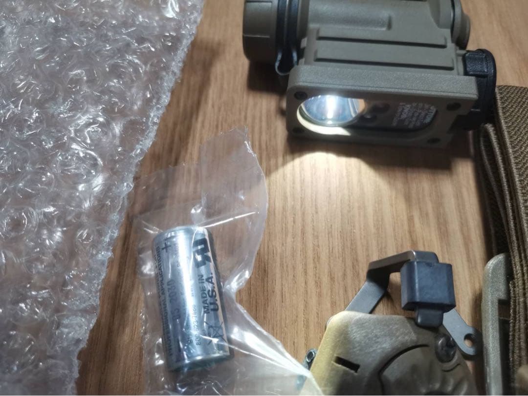 米軍支給装備STREAM LIGHTセット（コンパクトライト）