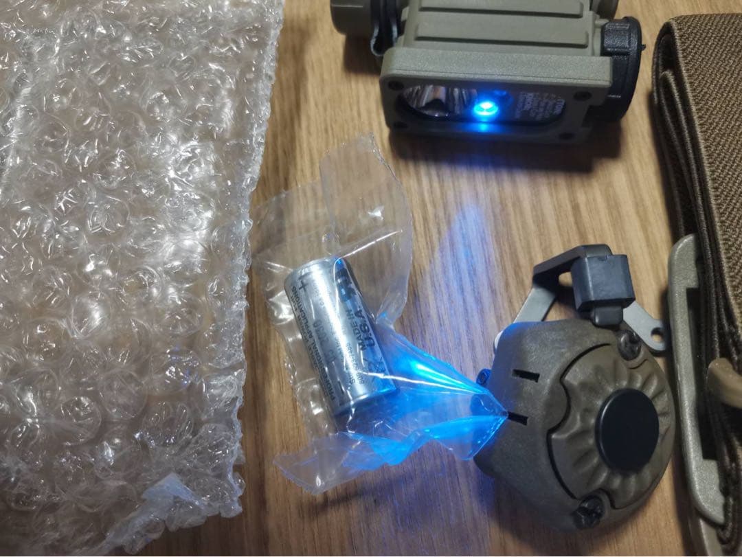 米軍支給装備STREAM LIGHTセット（コンパクトライト）