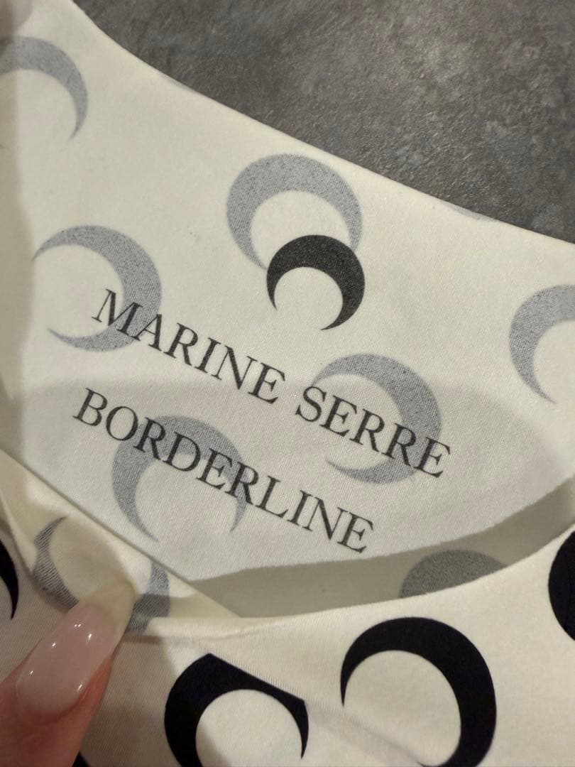 ナ　MARINE SERREマリーンセルmoonプリント長袖トップス収納袋