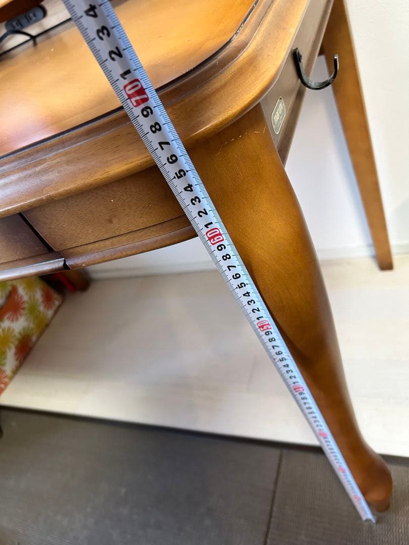 maruni 学習机 ブックスタンド・サイドテーブル付