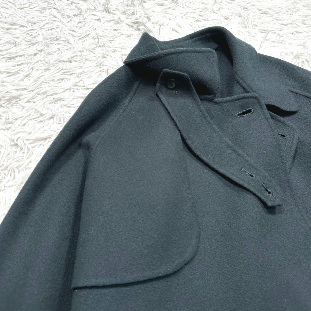 ビューティアンドユース　BY リバーポンチョコート　S グリーン