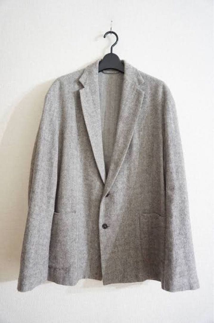 MAATEE & SONS ヘリンボーンジャケット　カシミアリネン