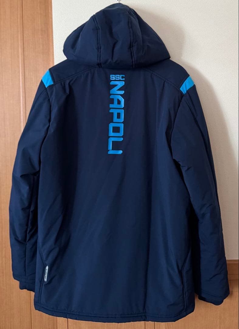 希少　美品　Kappa カッパ　ナポリ　フルスポンサー　ダウンジャケット　L