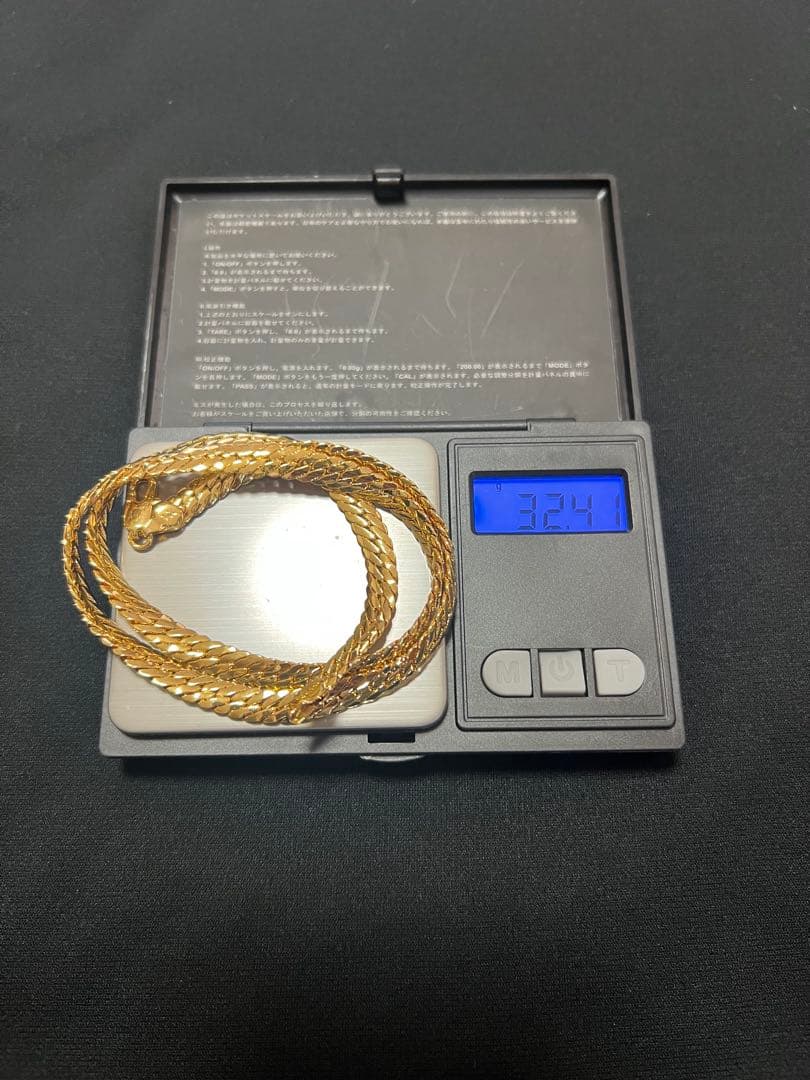 遺品整理イタリア製750刻印ネックレス