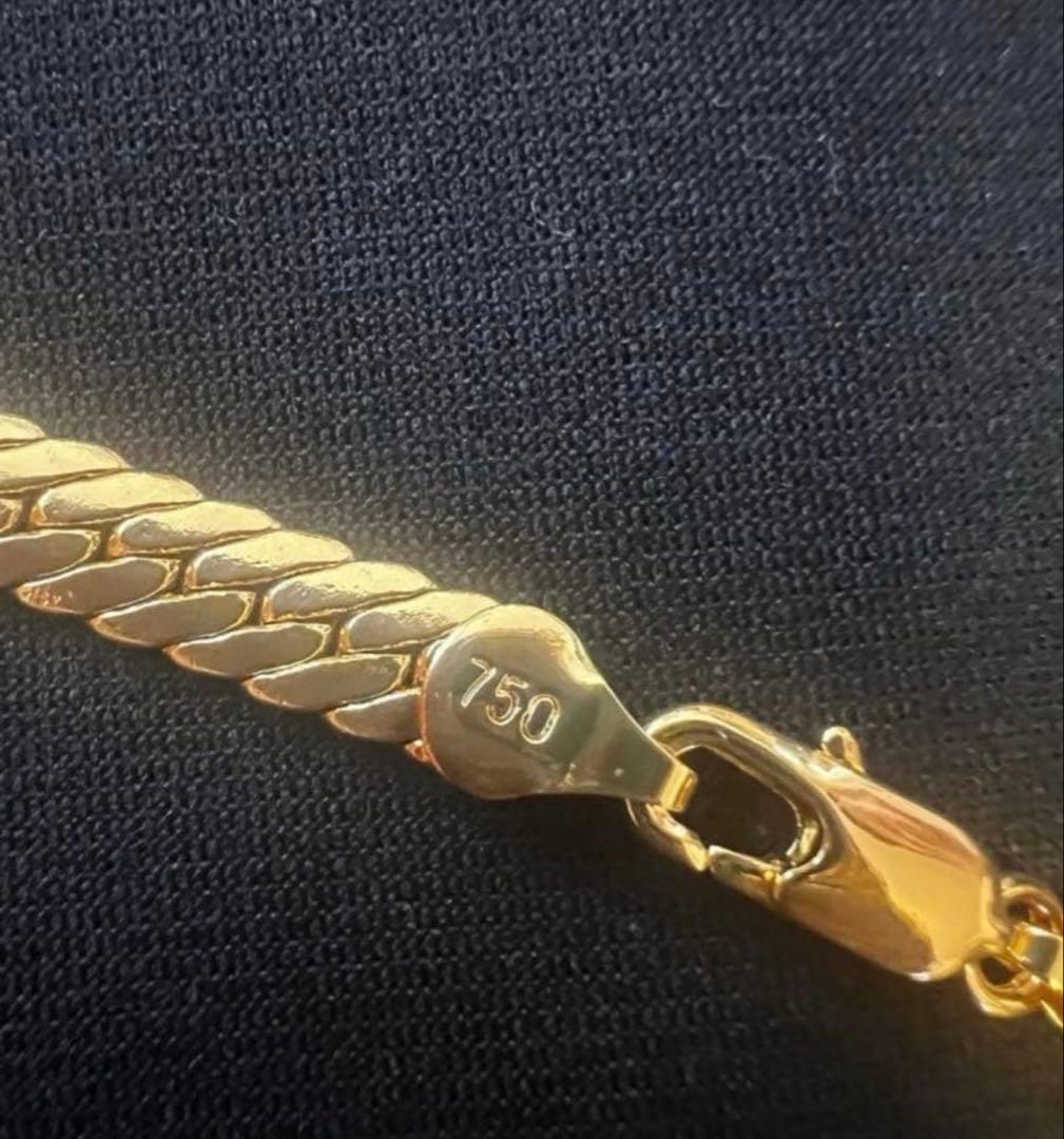 遺品整理イタリア製750刻印ネックレス