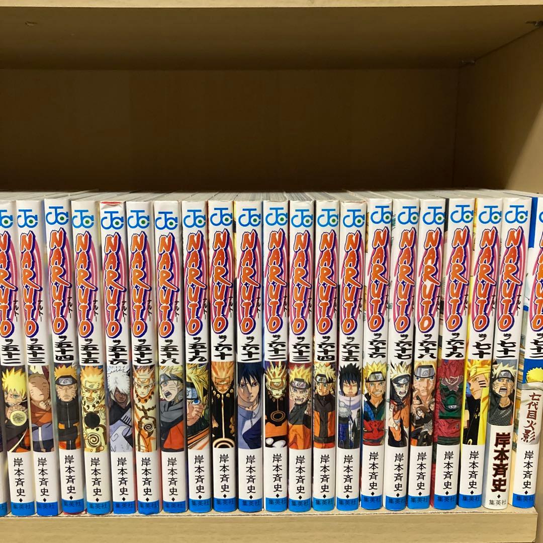 希少❗️全巻初版❗️送料無料❗️ナルト全巻1〜72巻＋外伝 岸本斉史