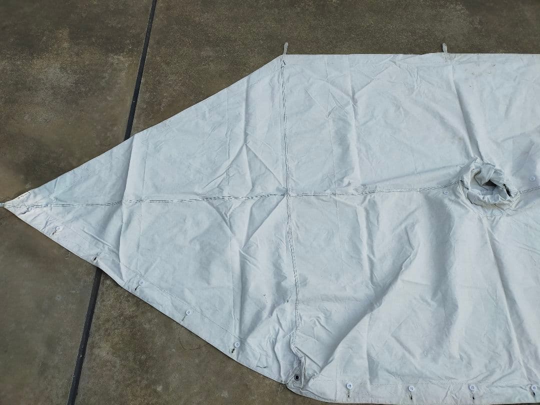 トルコ軍 山岳部隊用 軍幕 シェルターハーフ ２枚セット パップテント ⑤⑥